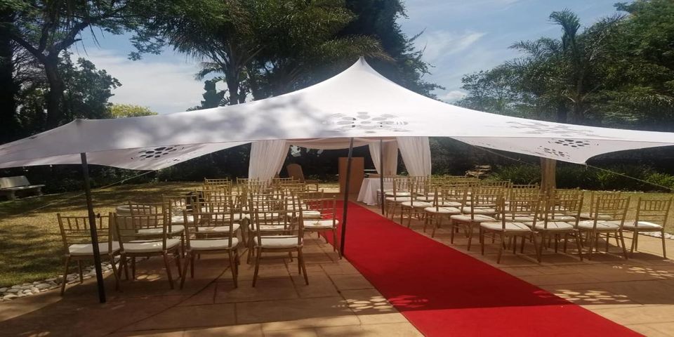 Garden Wedding setup at Boutique Hotel