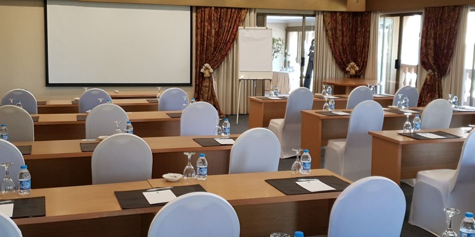 Conference setup at Boutique Hotel