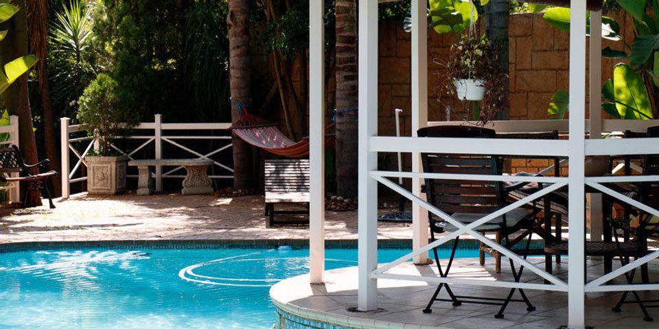 Swimming Pool Area at Guest Lodge