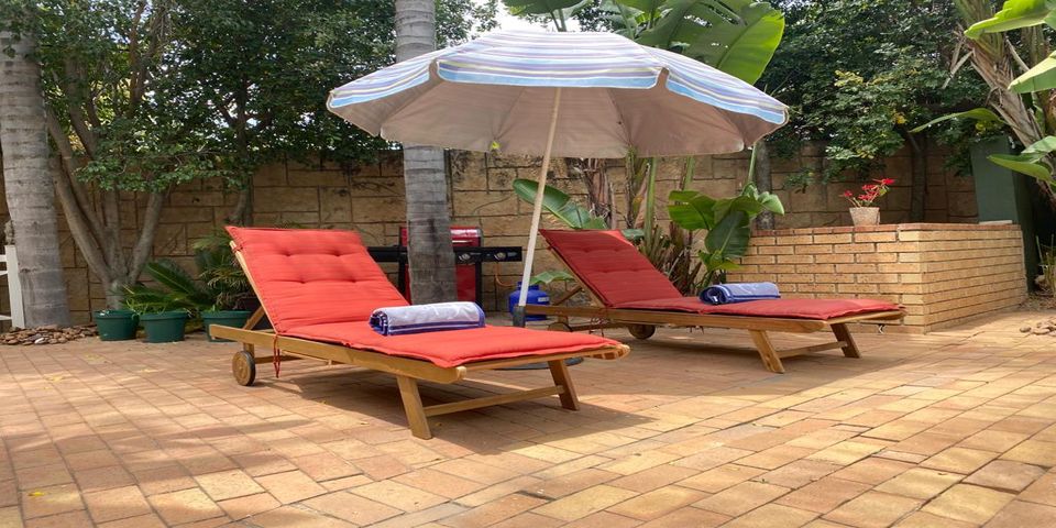 Sun Loungers at Guest Lodge